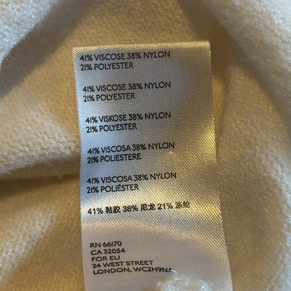 Anthropologie Women’s Small Colma Eyelash Cuff Knit Tunic Sweater Boho Chic - Picture 8 of 8